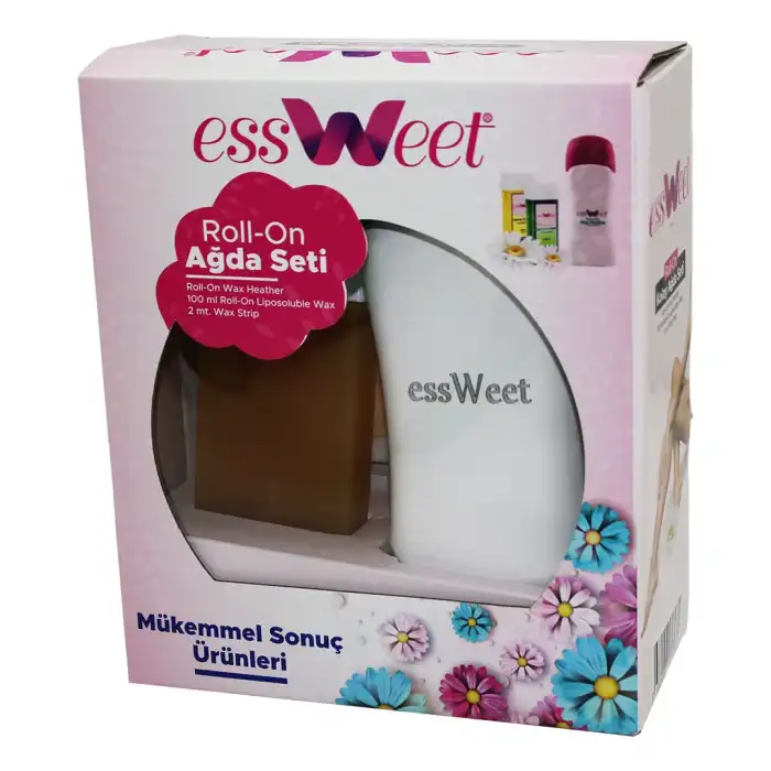 Ağda Seti Isıtıcı - Roll-on 100ml - Ağda Bezi 2mt Bx40