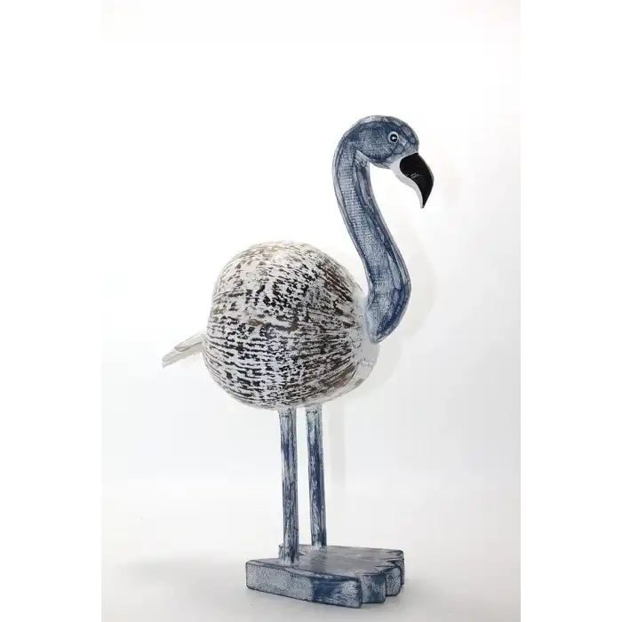 Ahşap Flamingo Figürü