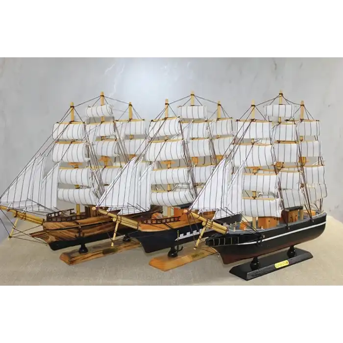 Ahşap Yelken Gemi Model 2