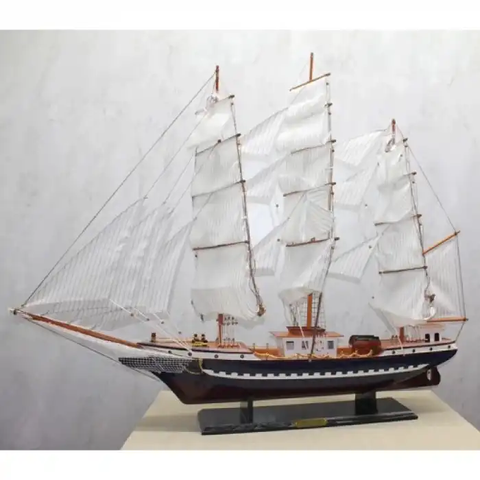 Ahşap Yelken Gemi Model 4