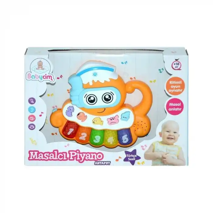 Ahtapot Masalcı Piyano Oyun Arkadaşım