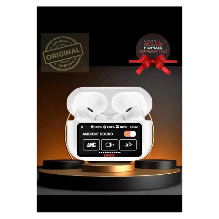 Air 2 Max Plus Anc Dokunmatik Ekranlı Bluetooth Kulaklık Ios Android Tüm Telefonlara Uyumlu Kulaklık