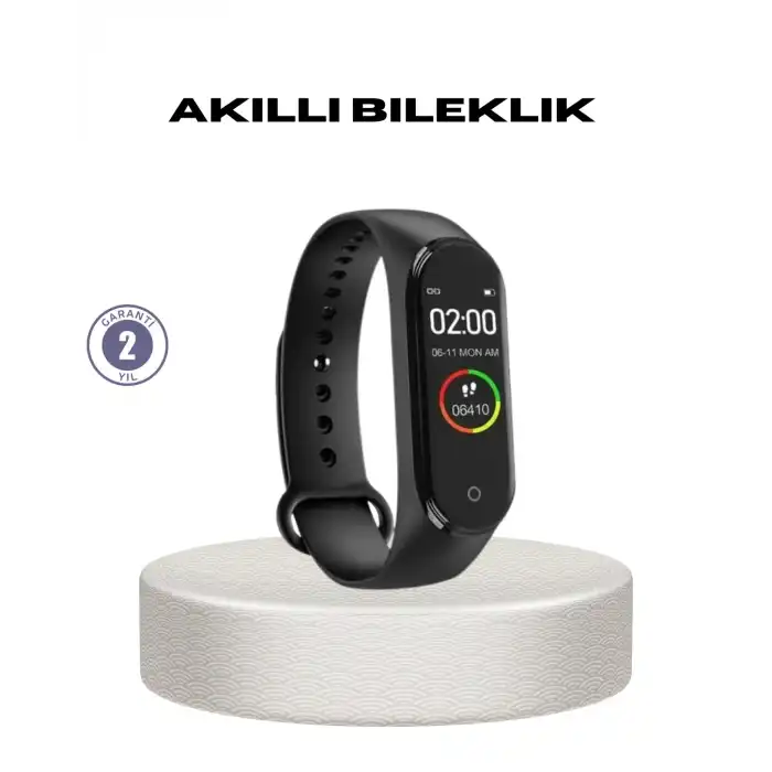 Akıllı Bileklik 0.96 İnç Ekran Kalp Atışlı Kan Basınçlı Ip67 Suya Dayanıklı