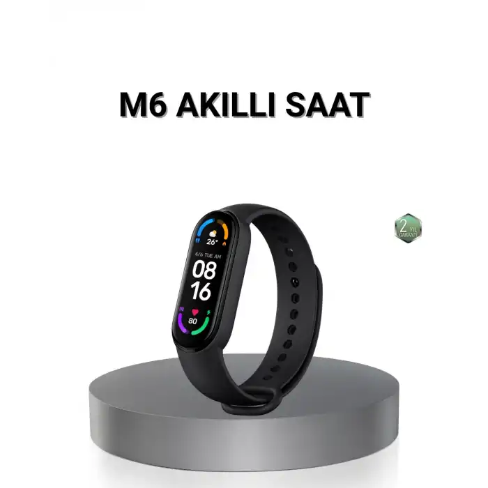 Akıllı Bileklik – Kalp Atış, Uyku Ve Adım Takibi, Ip67 Su Geçirmez