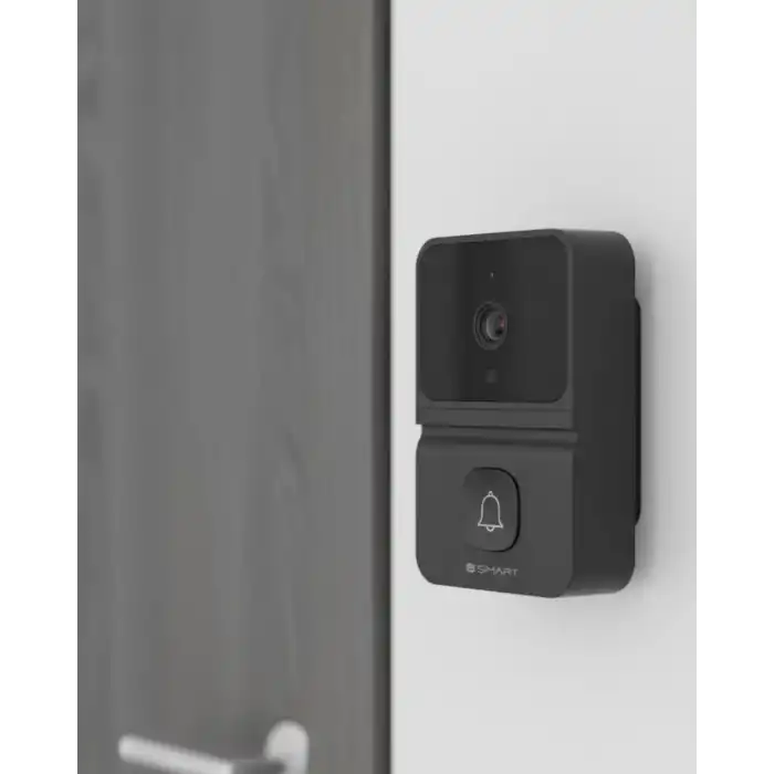 Akıllı Kapı Zili Kamera Gece Görüşlü Çift Yönlü Sesli WiFi