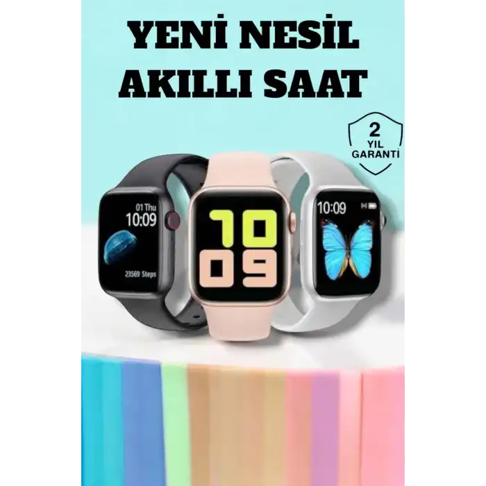 Akıllı Saat Arama Cevaplayan Dokunmatik Ekran Bleutooth Bağlantılı