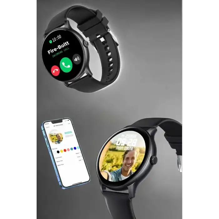 Akıllı Saat Sesli Görüşme Bluetooth Bağlantılı 3 Kordonlu