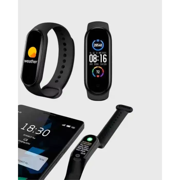 Akıllı Spor Bilekliği ve Gürültü Önleyici Bluetooth Kulaklık Seti