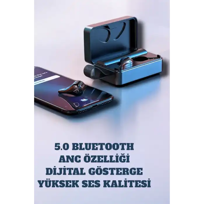 Aktif Gürültü Önleme (ANC) ve Suya Dayanıklı Kulaklık Android & iOS Uyumlu
