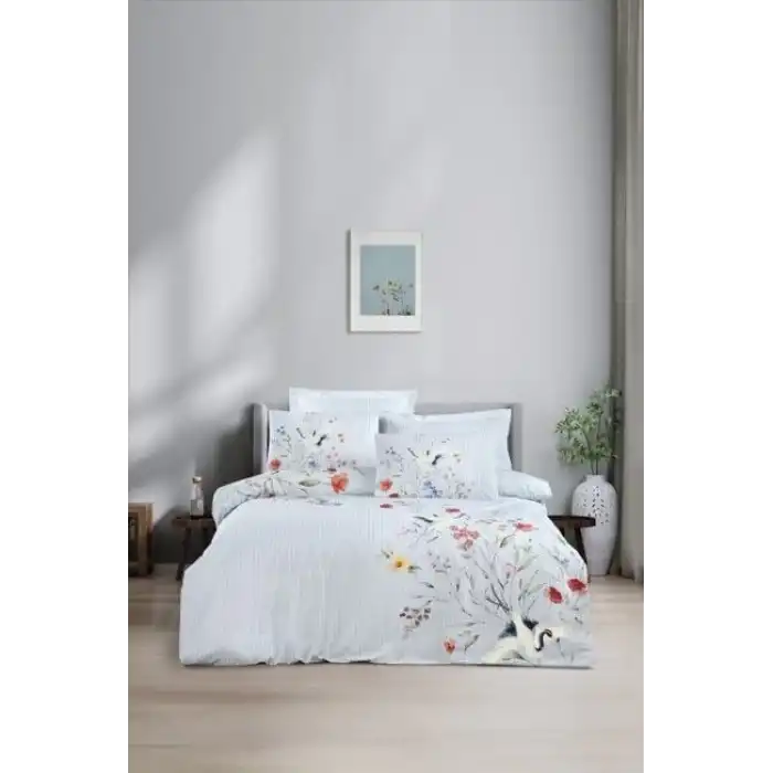Altınbaşak Creaforce Avila Sky Çift Kişilik Nevresim Takımı
