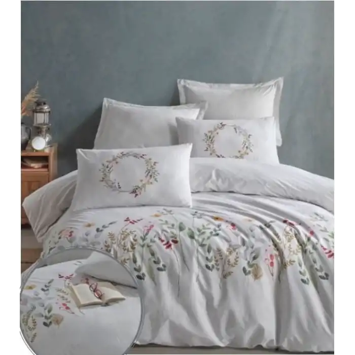 Altınbaşak Creaforce Çift Kişilik Nevresim Takımı Elias Marble
