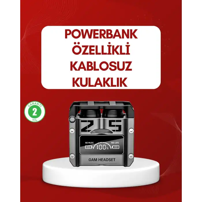 ANC Aktif Gürültü Önleyici Kablosuz Bluetooth Kulaklık