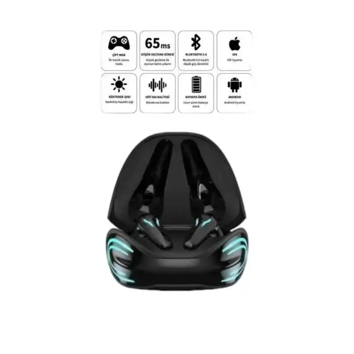 Android ve İOS Uyumlu Bluetooth Kulaklık Mini