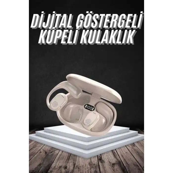 Android ve İOS Uyumlu Bluetooth Küpe Kulaklık Bluetooth Kulaklık Kablosuz
