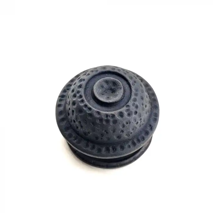 Eco Lounge Antika Tarz Dekoratif Pirinç Gözlü Kapı Tokmağı - 78mm Çap, Oksit