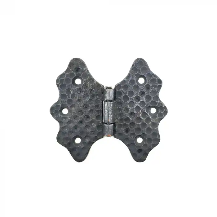 Eco Lounge Antika Tarz Dekoratif Pirinç Kelebek Menteşe - 92 mm, Oksit