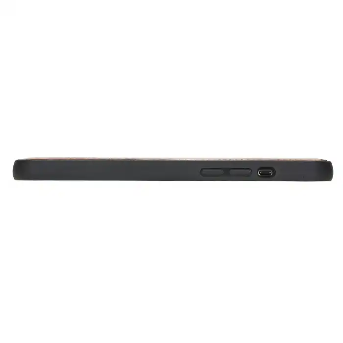 Apple iPhone 12 Pro Max Uyumlu Deri Arka Kapak RST2EF Taba