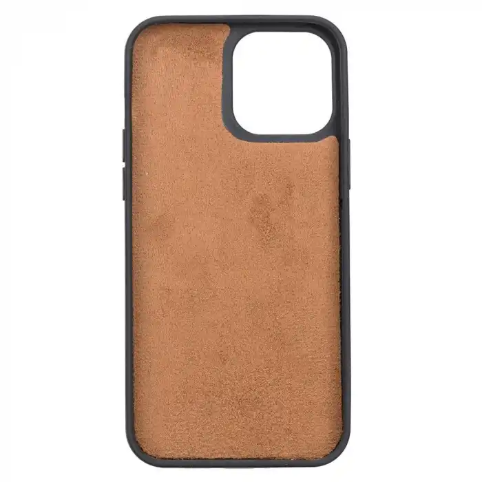 Apple iPhone 13 Pro Max Uyumlu Deri Cüzdanlı Kılıf G2 Kahverengi