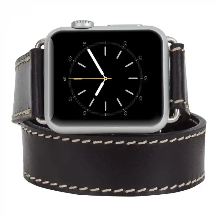 Apple Watch Uyumlu Deri Kordon 38-40-41mm DT RST1