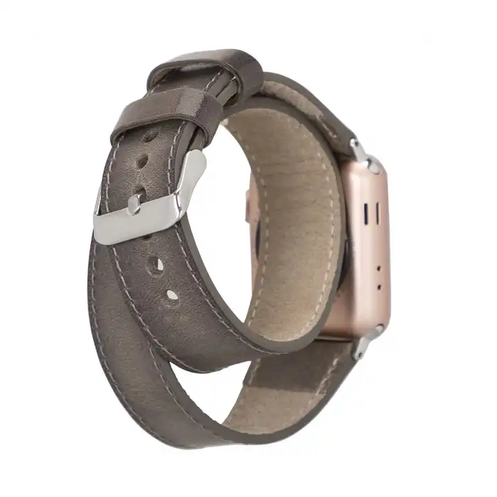 Apple Watch Uyumlu Deri Kordon 38-40-41mm DT V23EF