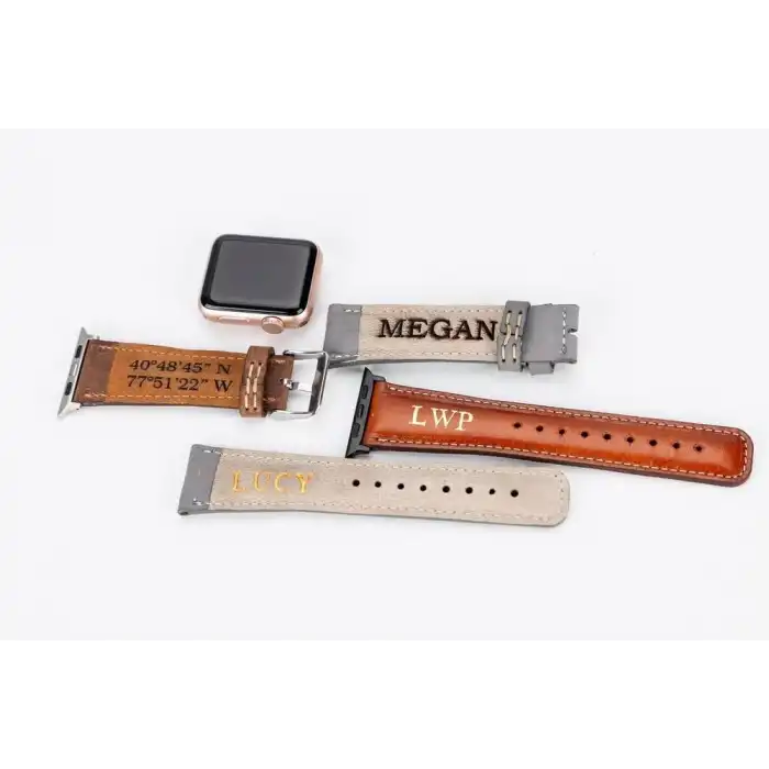 Apple Watch Uyumlu Deri Kordon 38-40-41mm Ferro CP05