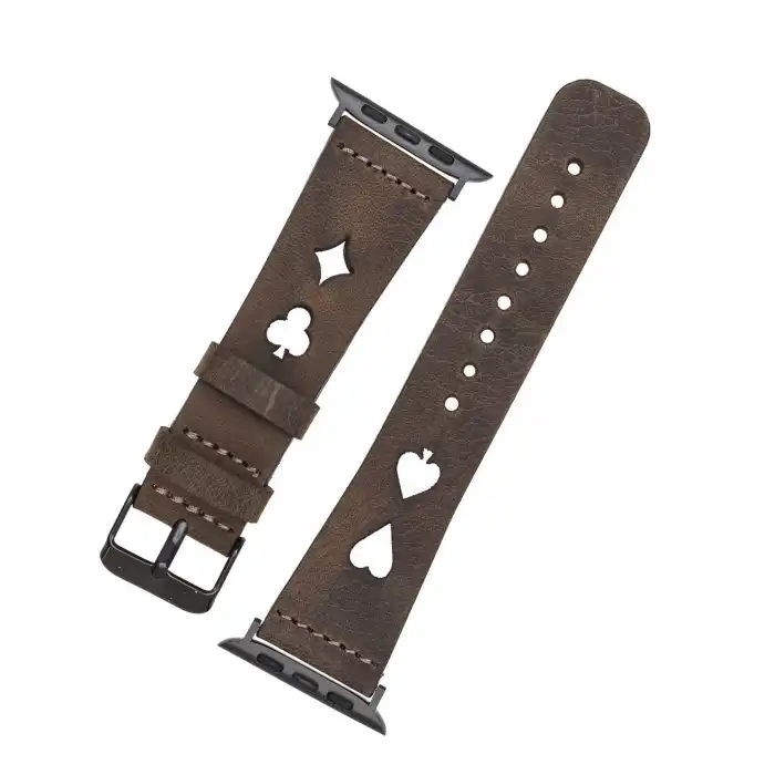 Apple Watch Uyumlu Deri Kordon 38-40-41mm G6 Avesta