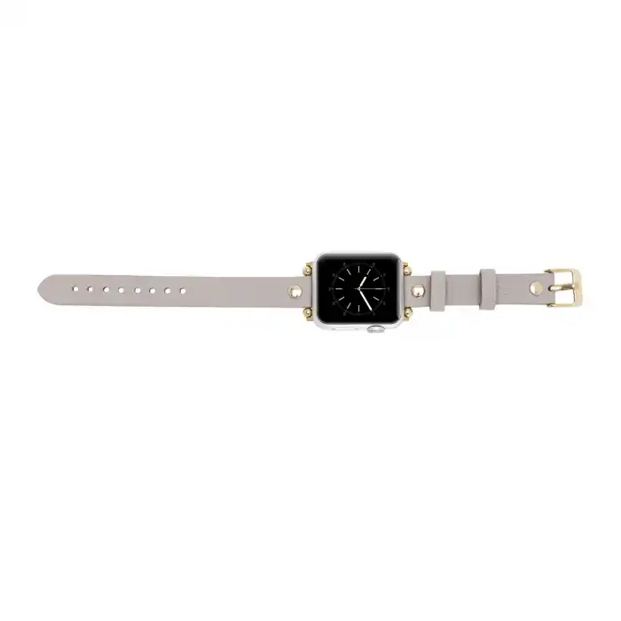 Apple Watch Uyumlu Deri Kordon 38-40-41mm GT ERC3 Bej