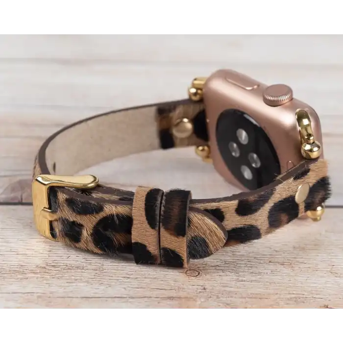 Apple Watch Uyumlu Deri Kordon 38-40-41mm GT LEO1N