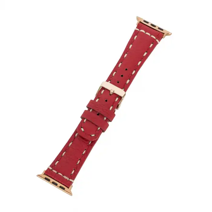 Apple Watch Uyumlu Deri Kordon 38-40-41mm SM43 ERC2