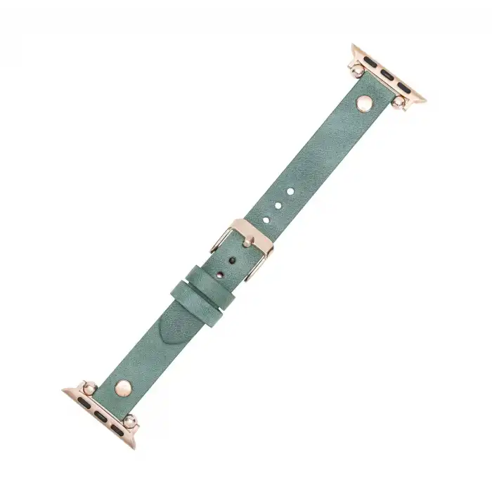 Apple Watch Uyumlu Deri Kordon 42-44-45mm Ferro RT CZ12