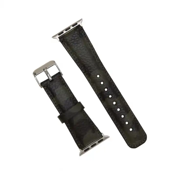 Apple Watch Uyumlu Deri Kordon 42-44-45mm KF04N