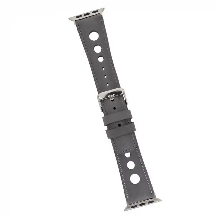 Apple Watch Uyumlu Deri Kordon Çember 42-44-45mm RST9