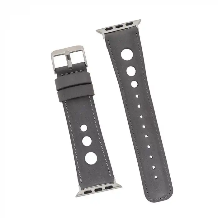 Apple Watch Uyumlu Deri Kordon Çember 42-44-45mm RST9