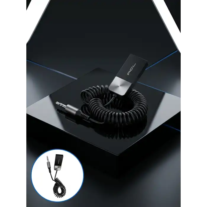 Araç ve Ev Ses Sistemleri İçin Bluetooth AUX Adaptörü