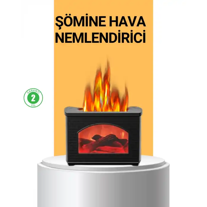 Aromaterapi Destekli Ultrasonik Nemlendirici USB Bağlantılı Sessiz Model