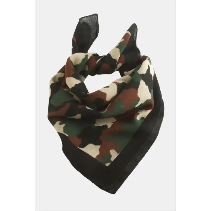 Asker Desenli Bandana 50*50