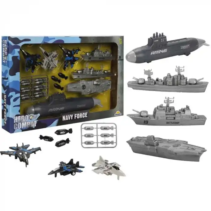 ASKER OYUN SET JET/TRUCK UÇAK GEMİSİ