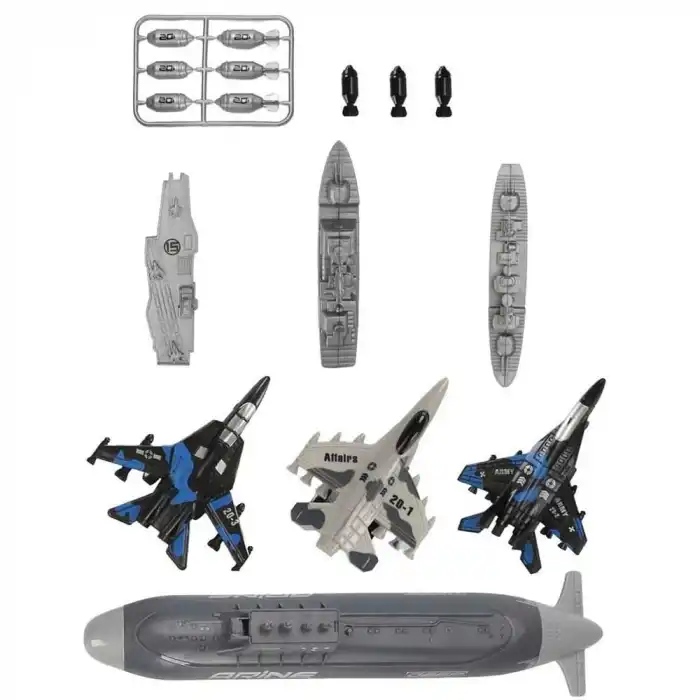 ASKER OYUN SET JET/TRUCK UÇAK GEMİSİ