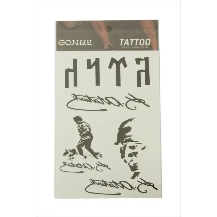 Atatürk Temalı Tattoo Dövme Sticker