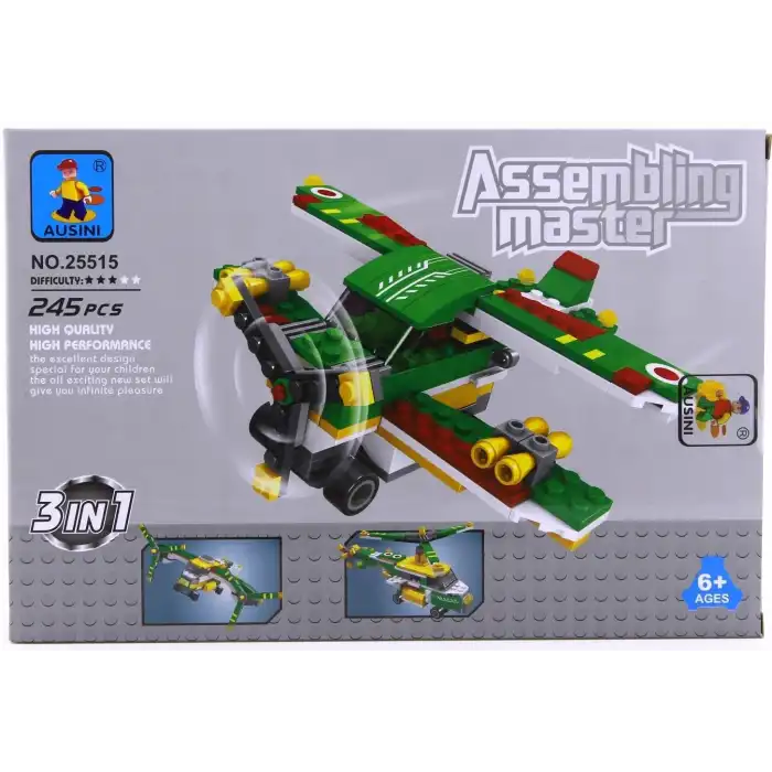 Ausini Askeri Set 3İn1 245 Parça