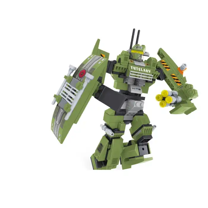 Ausini Outer Space 276 Parça Yeşil Robot