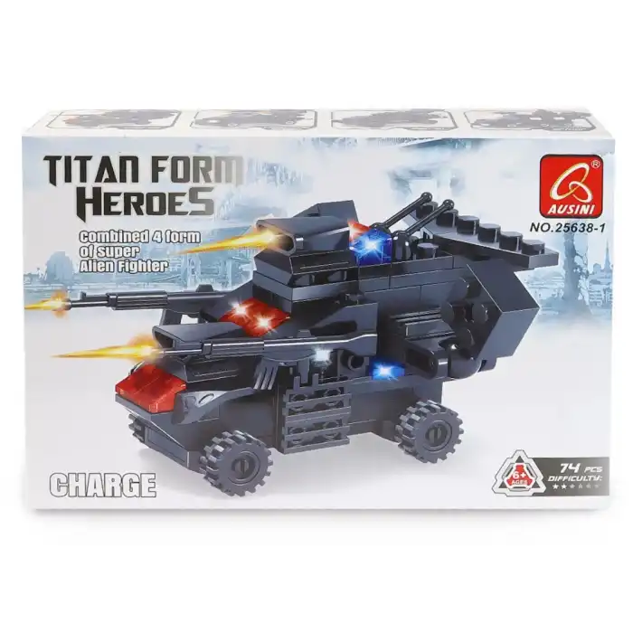 Ausini Titan Form Heroes-1 Charge 74 Parça
