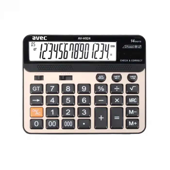 AV-H924 HESAP MAKİNESİ