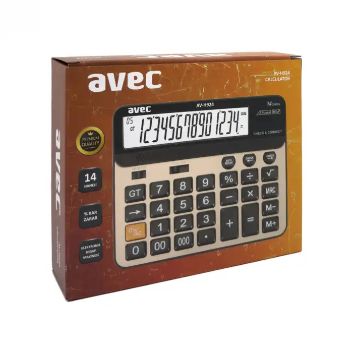 AV-H924 HESAP MAKİNESİ