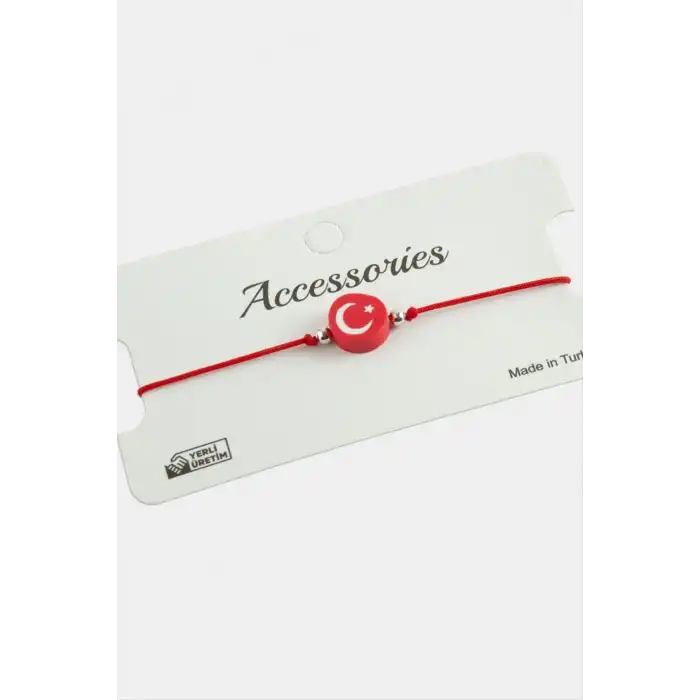 Ay Yıldız İp Bileklik
