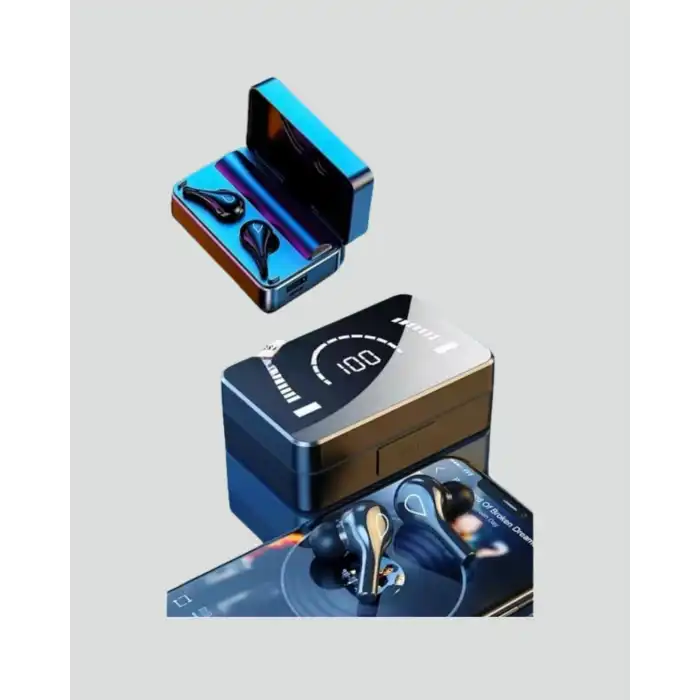 Ayna Tasarımlı Şarj Kutulu Bluetooth 5.1 Kulaklık