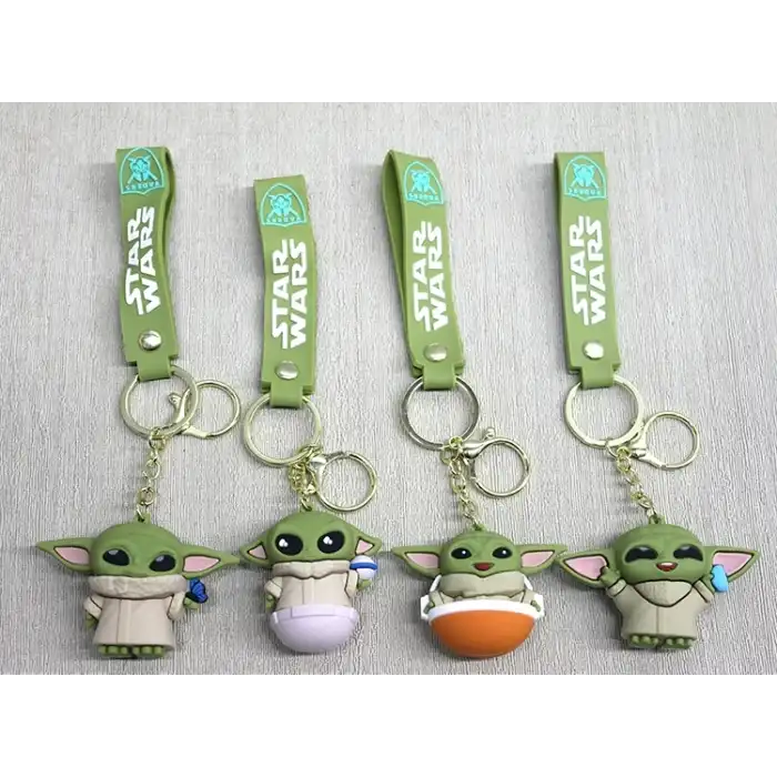Baby Yoda Silikon Anahtarlık