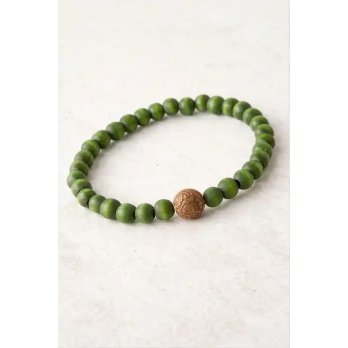 Bambu Ahşap Bileklik 8 mm