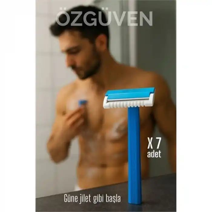 Banyo Jileti Unisex 7li Paket