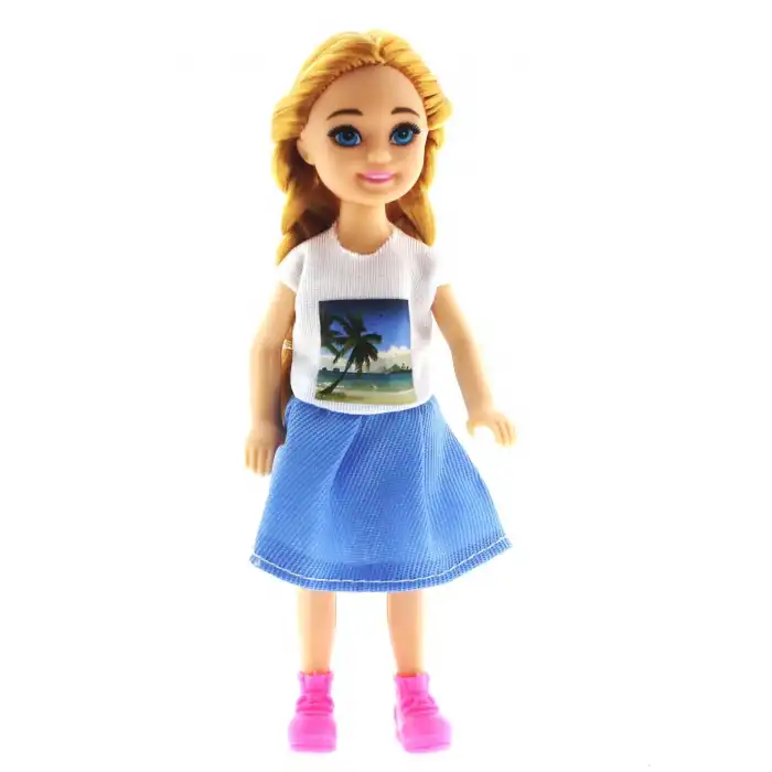 Baonier Kumsal Tshirt 14 cm Sarışın Tekli Kız Bebek